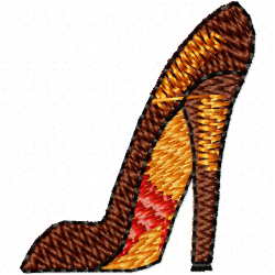 Shoes Embroidery Design 6 Shoes Embroidery Design 6
